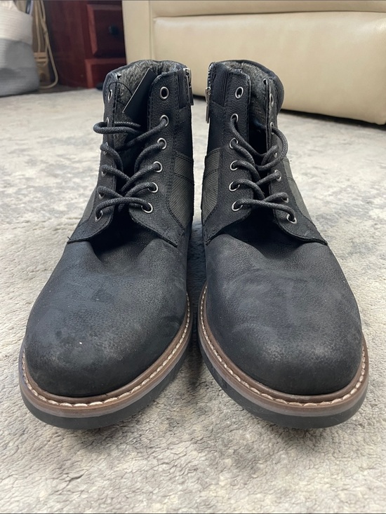 New Outpost Makers Jack Leather Boot Buckle Black Hiking Mens Sz 13 main image 14